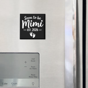 Snart Mimi 2026 Graviditetsannonsering Ny  Magnet