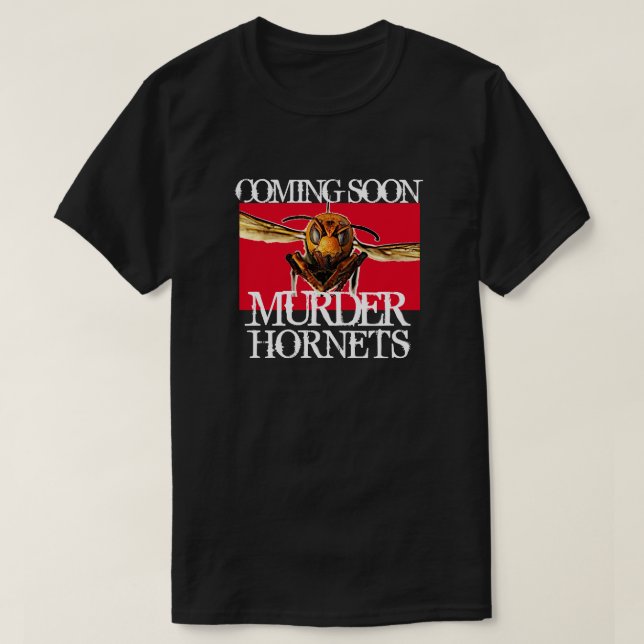 Snart. Murder Hornet T Shirt (Design framsida)