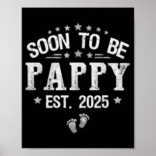 Snart Pappa Est.2025 Faderns Dag Uppflyttad Till Poster