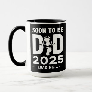 Snart Pappa Est 2025 Ny Pappa Att Vara Mugg