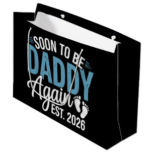 Snart pappa igen Est 2026 Pappa Bebis Tillkännage