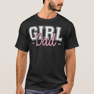 Snart Pappa Till Babyflicka 2026 Befordrad Till T Shirt