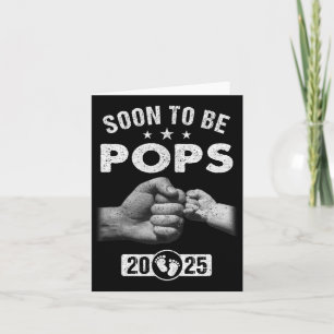 Snart ska det vara pops Est 2025 Fars dag första g Kort