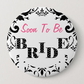 Snart ska vi vara Bride Bachelorette Party Knapp