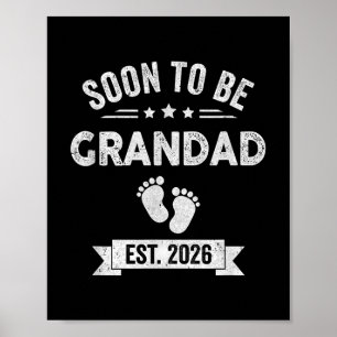 Snart som 2026 Fars dag första gången Gra Poster