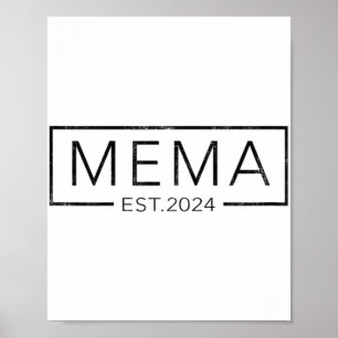 Snart som medlem 2024 Mors dag-medlemskapet Est 20 Poster