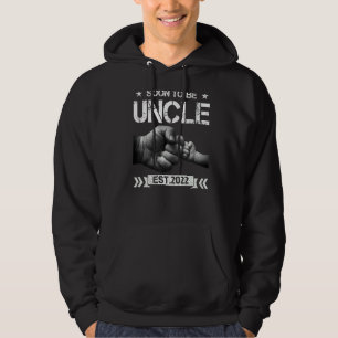 Snart som morbror 2022 för befordrad till morbror  hoodie