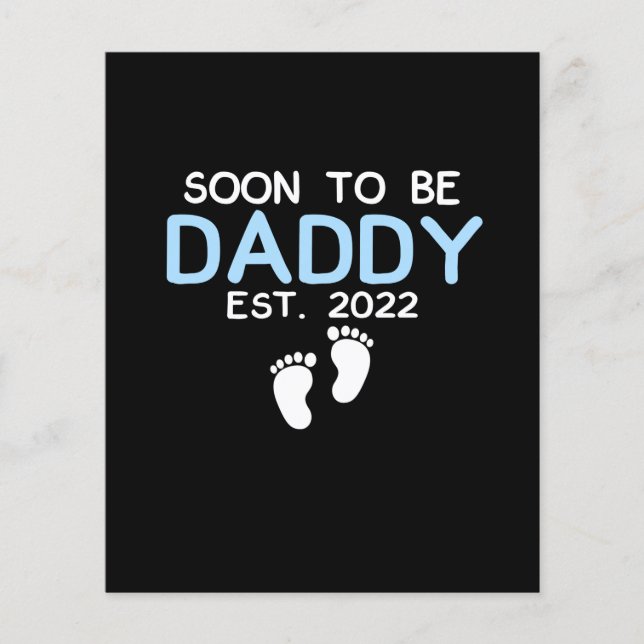 Snart som pappa 2022 Fars dag första gången (Framsida)