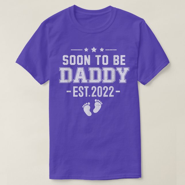 Snart som pappa 2022 t shirt (Design framsida)