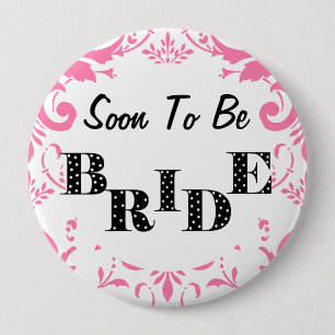 Snart till Bride Bachelorette Party - Rosa Knapp