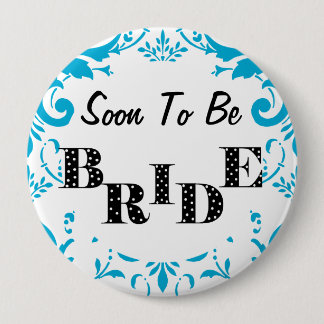 Snart till Bride Bachelorette Party - Turquise Knapp
