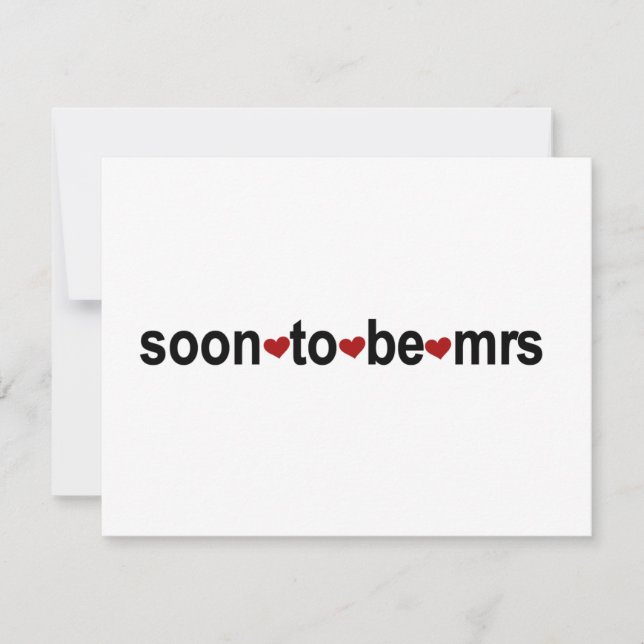 Snart till fru T-shirts och gåvor (Framsida)