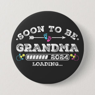 Snart till Grandma 2024 Loading Round Knapp