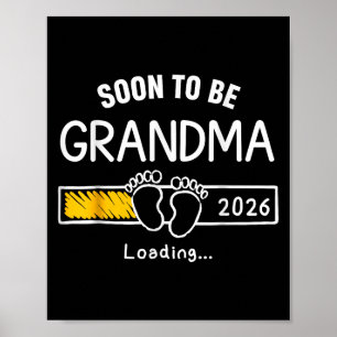 Snart till Grandma 2026 Loading Gravid annons Poster