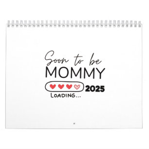 Snart till Graviden Mamma 2025 Alla hjärtans dag Kalender