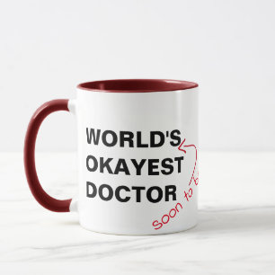 snart tobevärlds medicinsk rolig mugg för mest