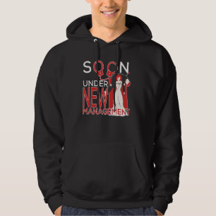 Snart Under Ny Ledning Brudgum Svästparty Hoodie