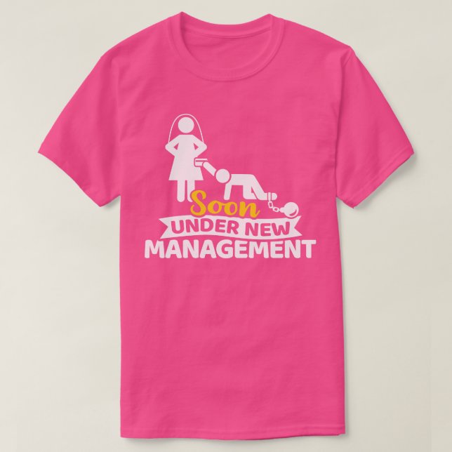 Snart under ny ledning möhippa t shirt (Design framsida)
