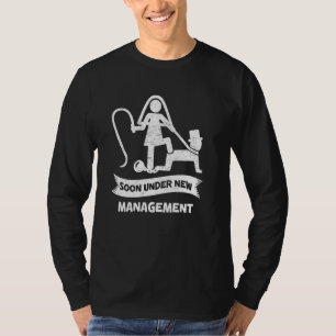 Snart Under Ny Ledning Speningsfest Roligt Grovt T Shirt