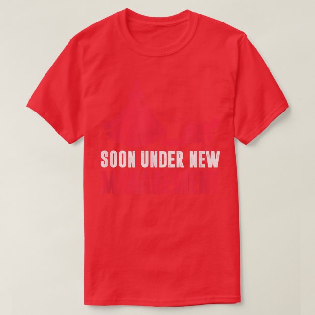 Snart under ny ledning  t shirt (Design framsida)