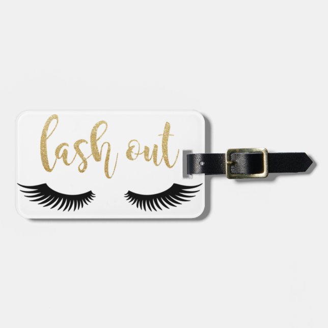 snärt-ut-lse-metall-resa-muggar bagagebricka (Horisontell Framsida)