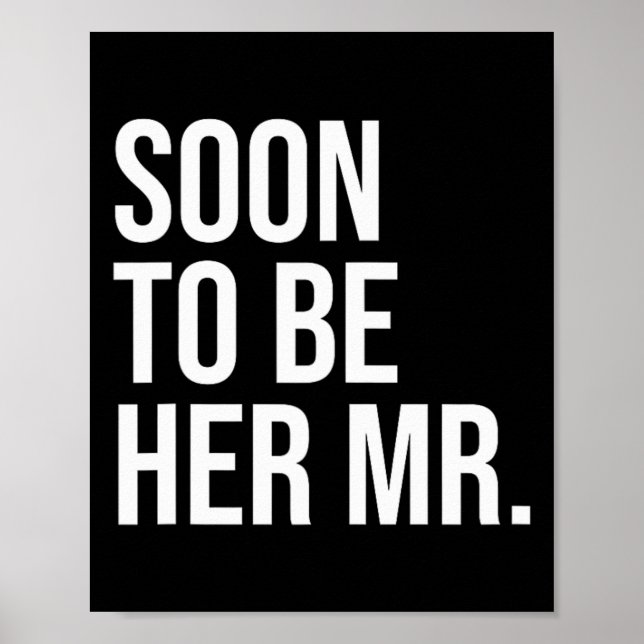 Snart Vara Hennes Herr Framtida Make Gåvor Från Br Poster (Framsidan)