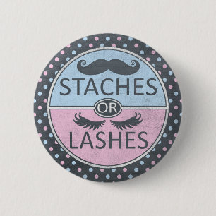 Snärtar eller den Staches gender avslöjer stift Knapp