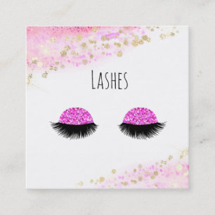 Snärtar för glitter för abstrakt för *~*shock fyrkantigt visitkort