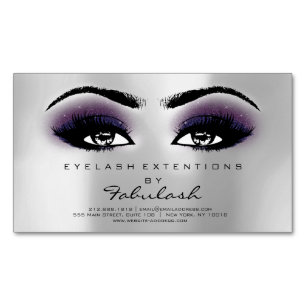 Snärtar för Makeup för adress för silver för Magnetiska Visitkort