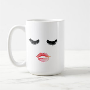 Snärtar och läppar kaffemugg