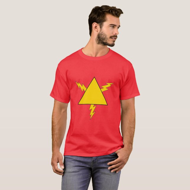 Snärtblixtt-skjorta Tee Shirt (Hel framsida)