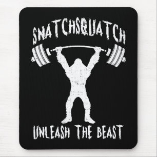 Snatchsquatch, Tecknad Big Foot, Beast, underlig G Musmatta