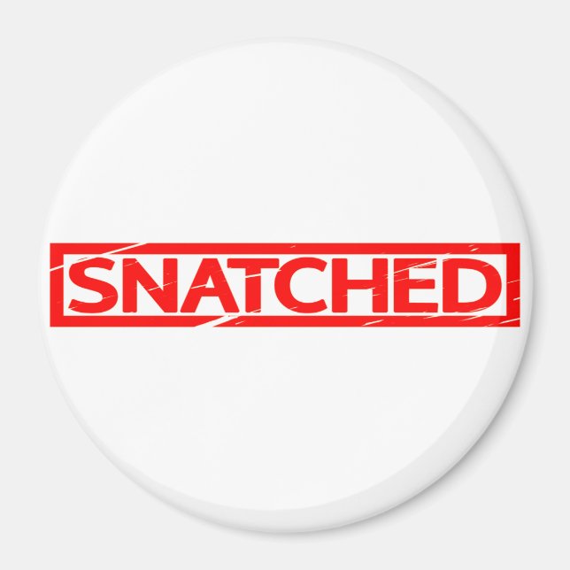 Snated Frimärke Magnet (Framsidan)