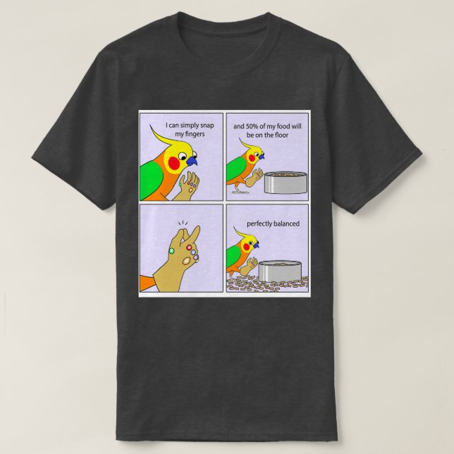 Snäthöna, rödnäbba 3 t shirt (Design framsida)