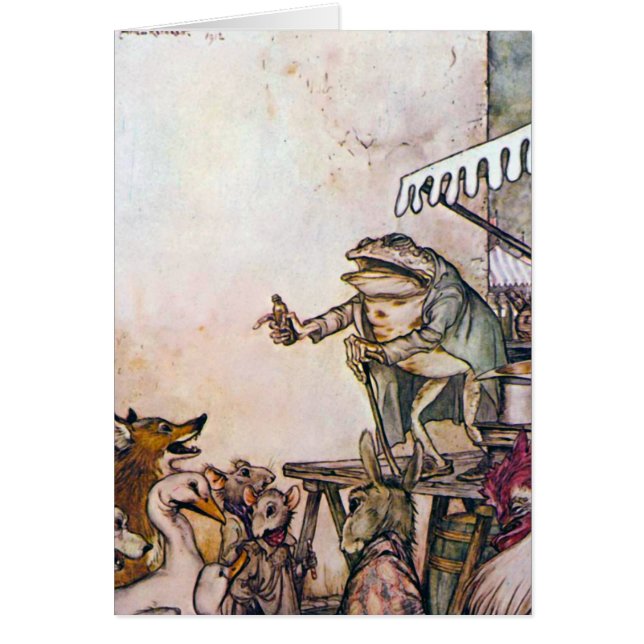 Snattergrodan Hälsningskort (Framsidan)