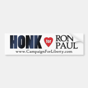 Snattrande för den Ron Paul bildekalet Bildekal