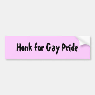 Snattrande för gay pride bildekal