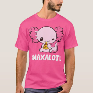 Snaxalotl Funny Axolotl Pizza Cute Axolotl T Shirt