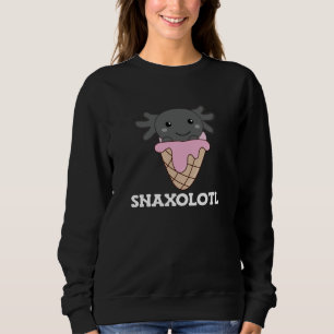 Snaxolotl Axolotl Älskare Sweet Animals Ice Cream T Shirt