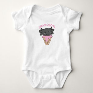 Snaxolotl Axolotl Älskare Sweet Animals Ice Cream T Shirt