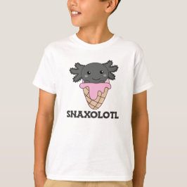 Snaxolotl Axolotl Strawberry Ice Älskare Sweet T Shirt