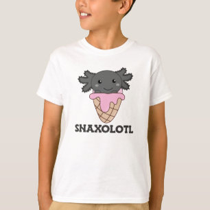 Snaxolotl Axolotl Strawberry Ice Älskare Sweet T Shirt