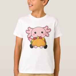 Snaxolotl Axolotl Tacco Älskare Sweet Animals T Shirt