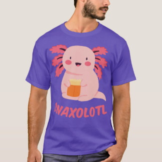 Snaxolotl Kawaii Foodie Axolotl III T Shirt