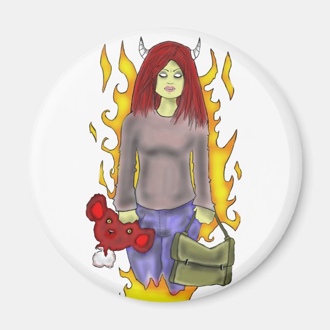 Snazzle Mummy Magnet (Framsidan)