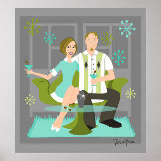 Snazzy Couple Poster