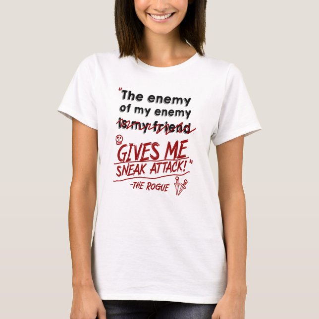 Sneak Attack T Shirt (Framsida)