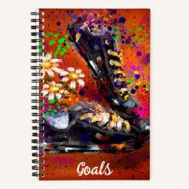 Sneakar och Daisy Vitaktig Orange