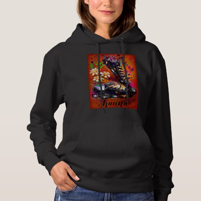 Sneakar och Daisy Vitaktig Orange T Shirt (Framsida)