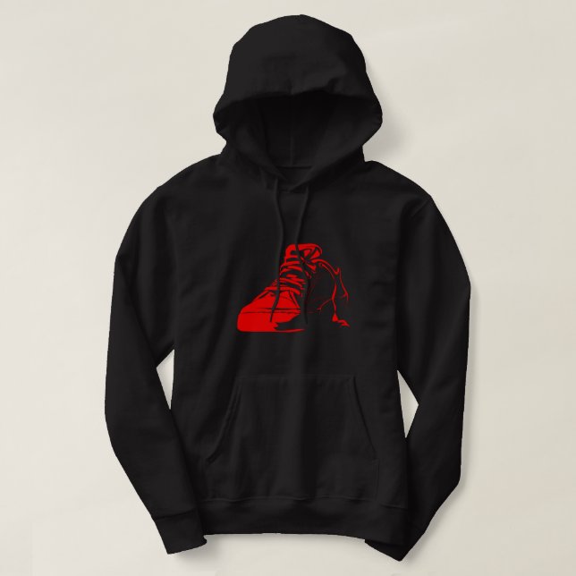 Sneaker Älskare Hoodie (Design framsida)